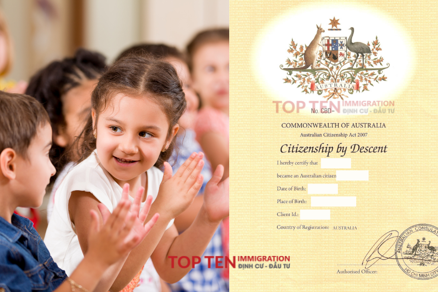 các điều kiện, thủ tục, giấy tờ liên quan đến việc đăng ký quốc tịch Úc cho con tại TP.Hồ Chí Minh